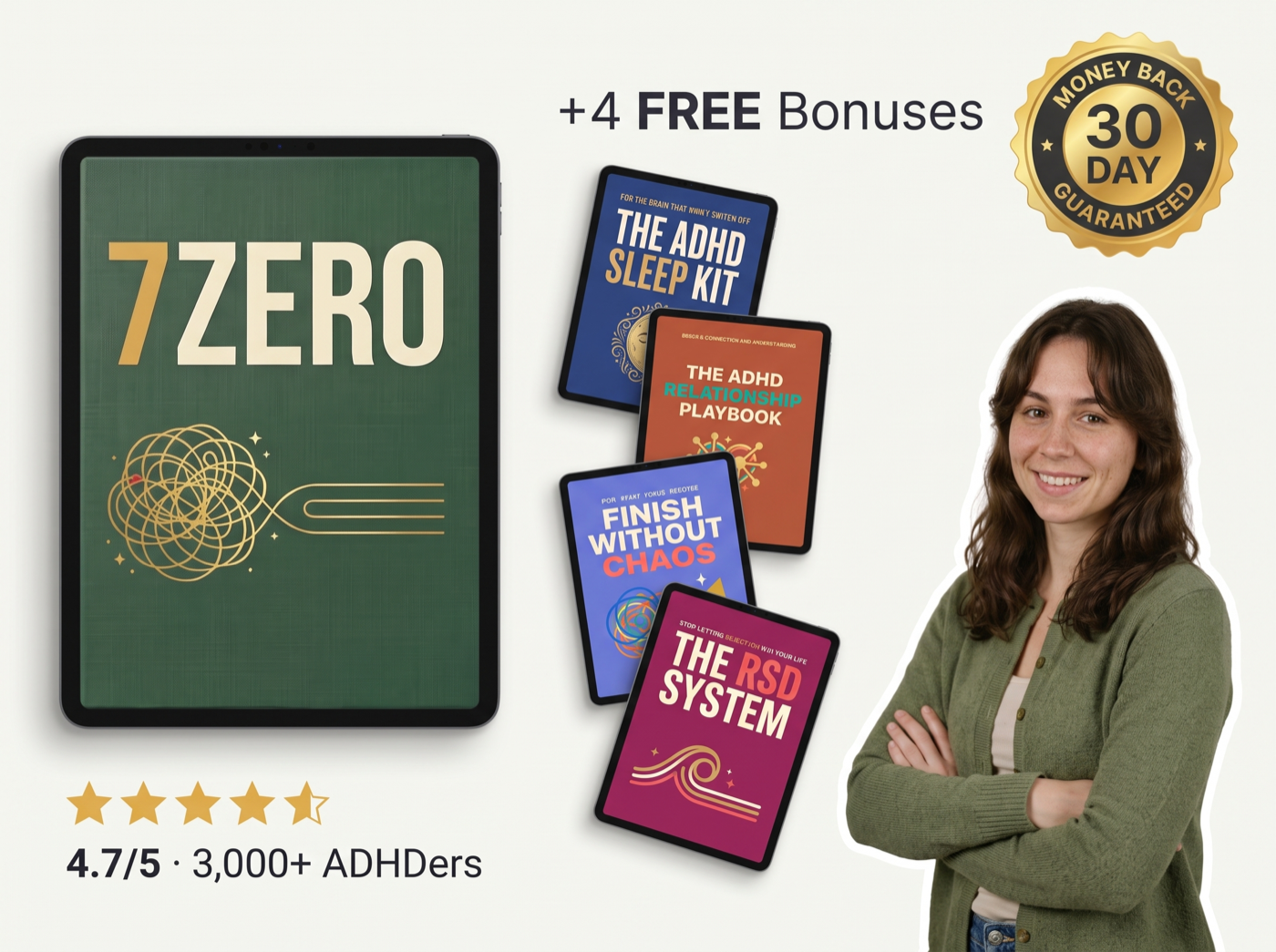 The 7ZERO system with 4 free bonuses