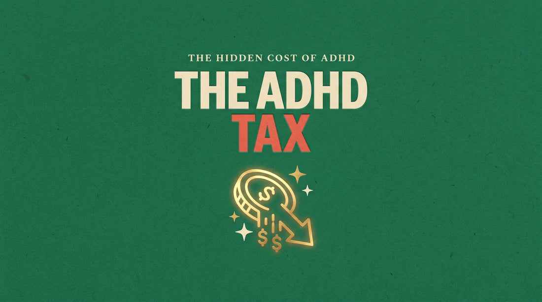 The ADHD tax, the hidden cost of ADHD, Living Neurodivergent guide