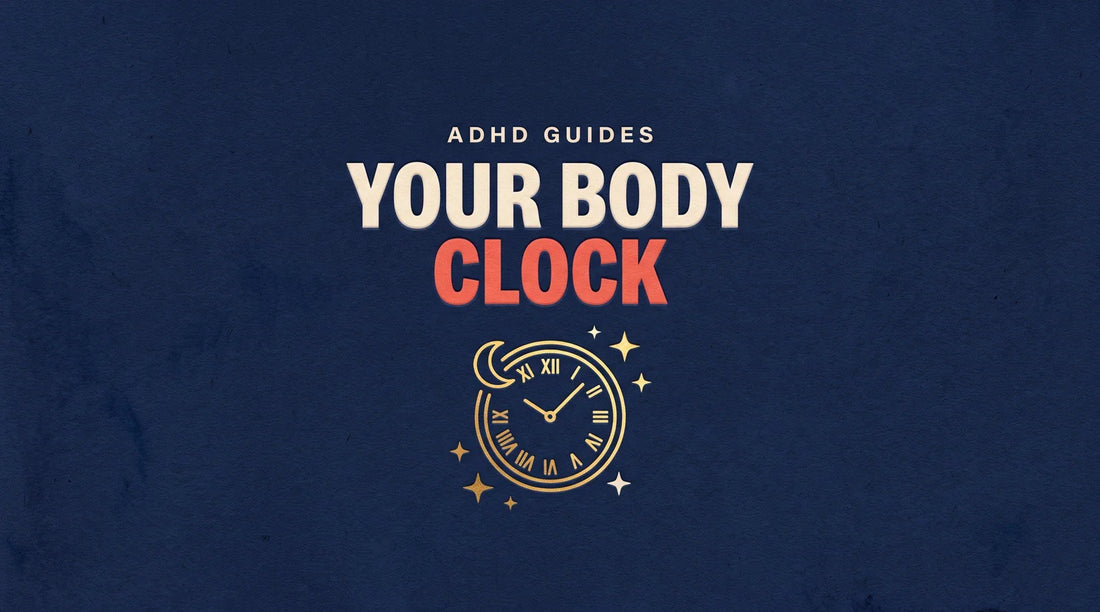 ADHD delayed sleep phase, why the ADHD body clock runs late, Living Neurodivergent guide