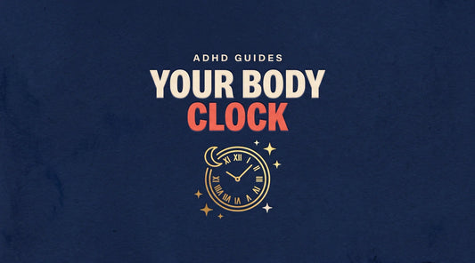 ADHD delayed sleep phase, why the ADHD body clock runs late, Living Neurodivergent guide