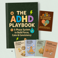 The ADHD Playbook + ADHD Relationship Playbook + 4 ADHD Digital Planners
