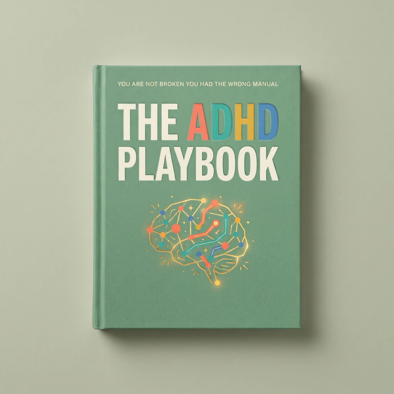 The ADHD Playbook cover for executive dysfunction and burnout recovery